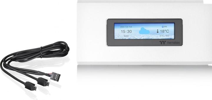 Immagine prodotto Thermaltake Tt Ceres 500 TG ARGB Bianco Neve CA-1X5-00M6WN-00 (mATX, Mini-ITX, ATX, E-ATX)
