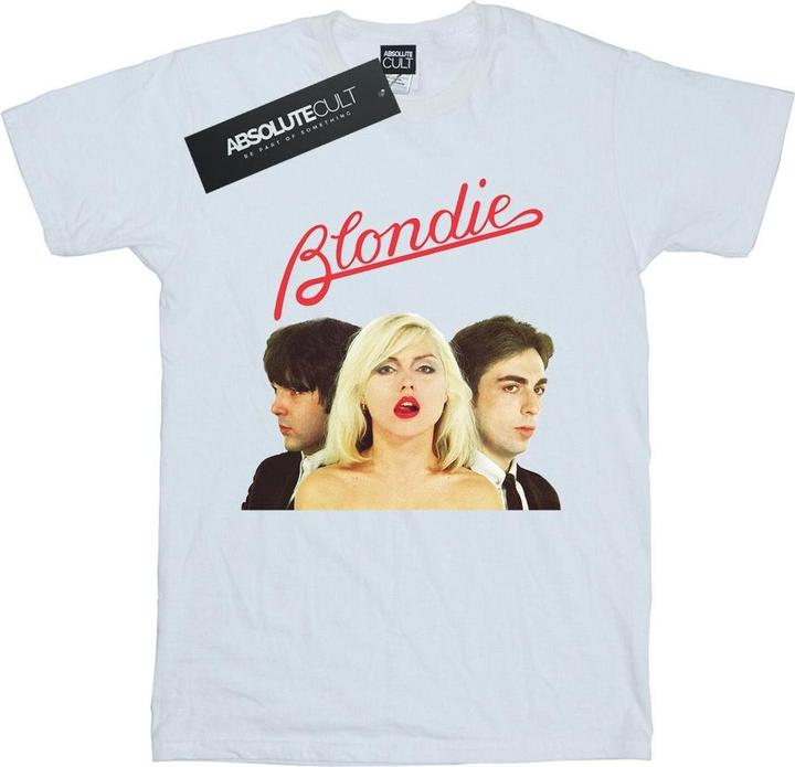 Actual product image Blondie Girls Band Trio Cotton T-Shirt (152, 158)