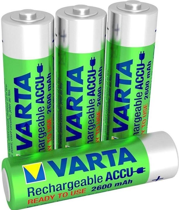 Image du produit Varta Recharger Accu Power (4 pcs, AA, 2600 mAh)