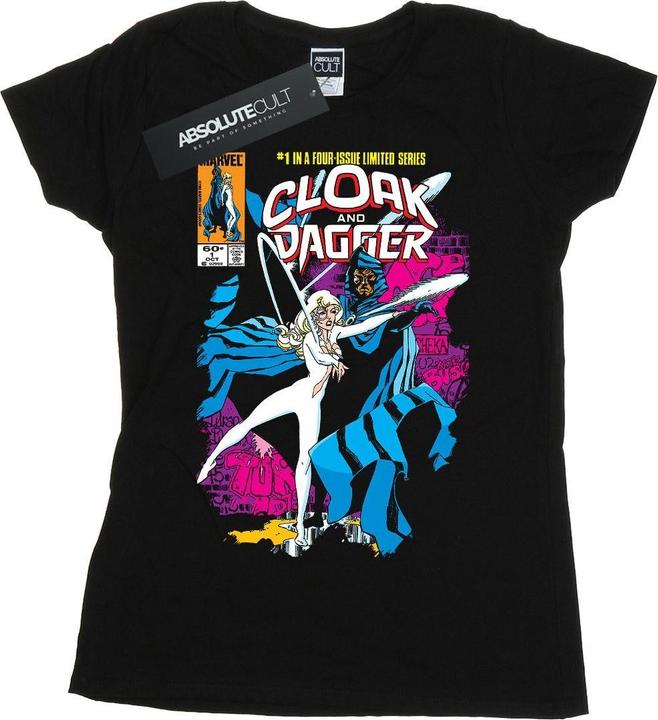 Immagine prodotto Cloak And Dagger Comic Cover Maglietta Donna (XXL)
