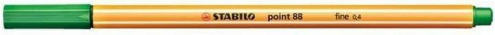 Actual product image STABILO point 88 Fineliner (Green, 10 x)