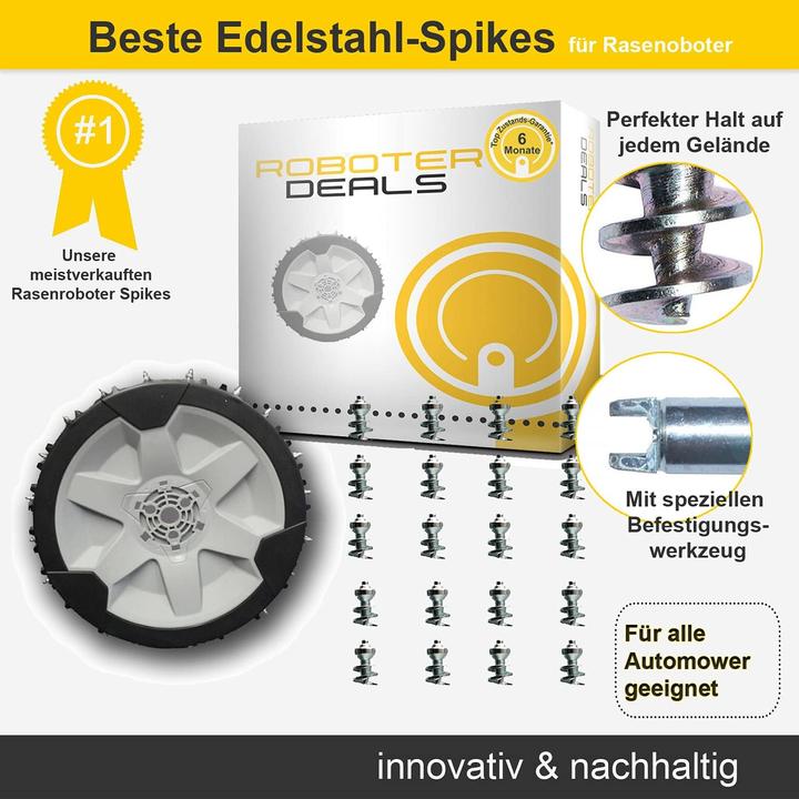Image du produit Roboter Deals Spikes (Tondeuse automatique, Pièces de rechange pour machines de jardinage)