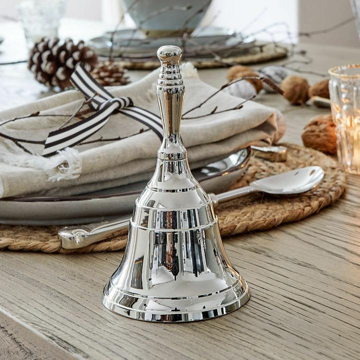 Produktbild Loberon Glocke Baron silber