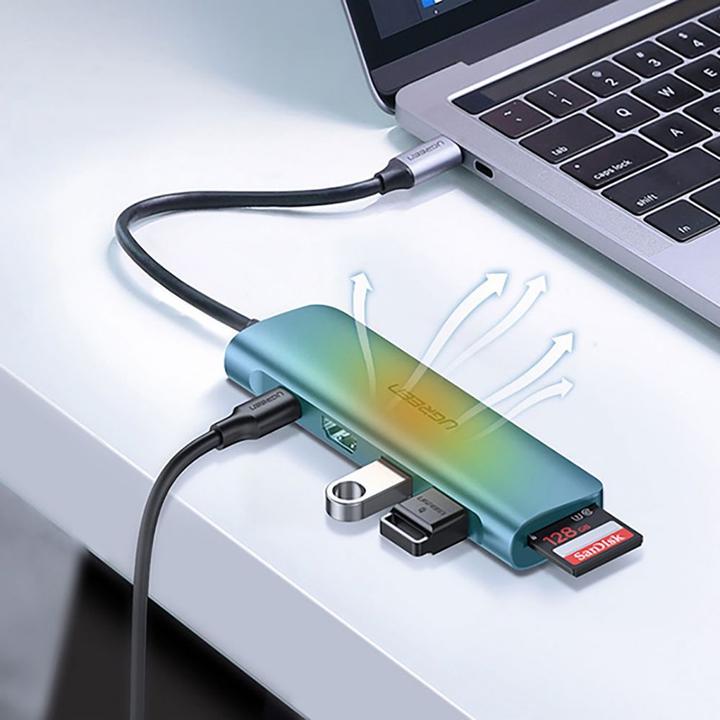 Immagine prodotto Ugreen CM195 (USB-C, 6 Porti)