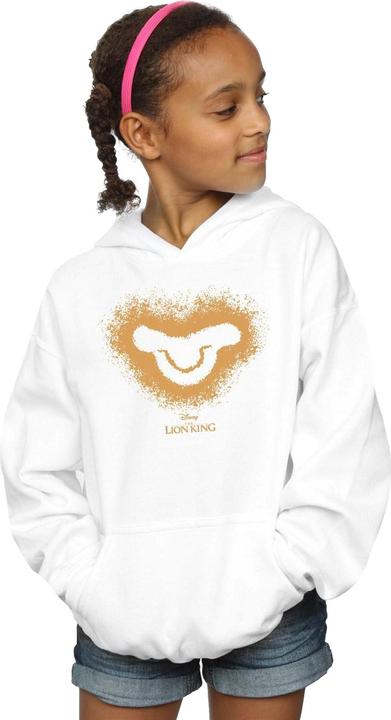 Actual product image Disney Girls The Lion King Movie Simba Baby Face Hoodie (152, 158)
