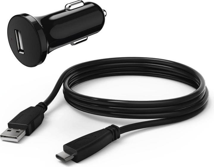 Produktbild Hama KFZ-Ladegerät mit USB-C-Kabel