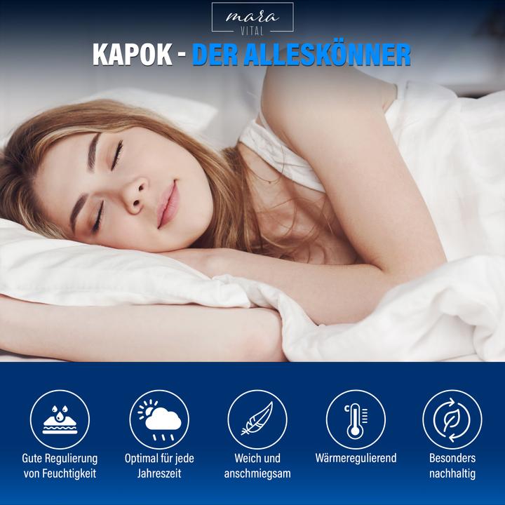 Immagine prodotto Mara Vital Coperta Kapok (160 x 210 cm)