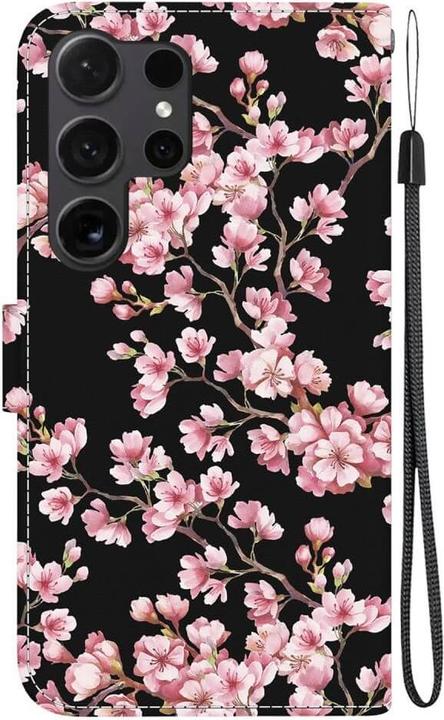 Produktbild Cover-Discount Galaxy S25 Ultra - Tasche Hülle mit Blüten Motiv (Samsung Galaxy S25 Ultra)