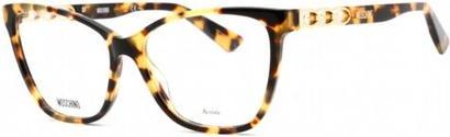 Actual product image Moschino MOS588-EPZ-53 Eyeglasses Size 53mm 15mm 140mm Havana Women