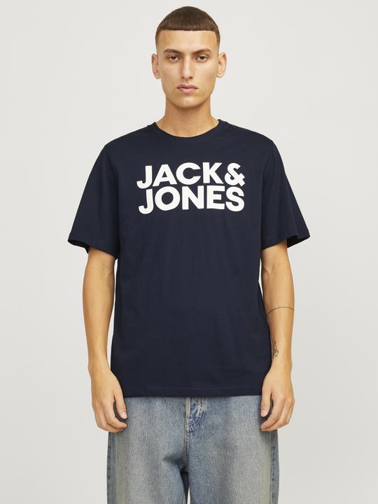 Actual product image Jack & Jones Jjecorp Logo Tee Ss O-Neck 3pk Mp Noos (M)