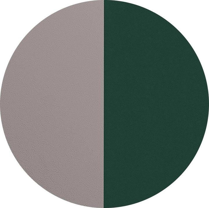 Actual product image Les Georgettes Silver/Forest Green (Leather)