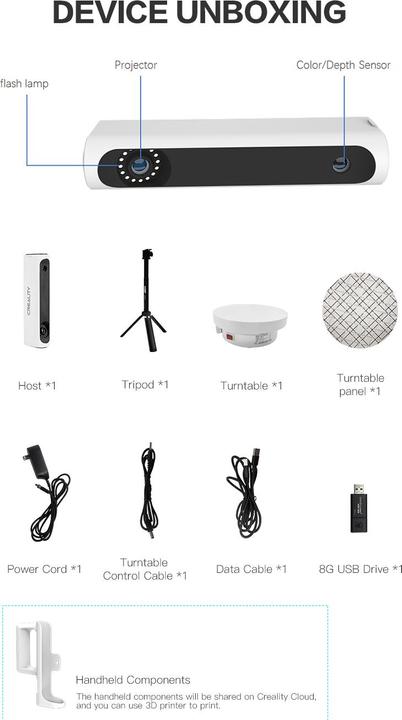 Produktbild Creality 3D-Scanner CR-SCAN 01