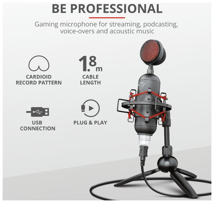 Image du produit Trust Microphone GXT 244 Buzz