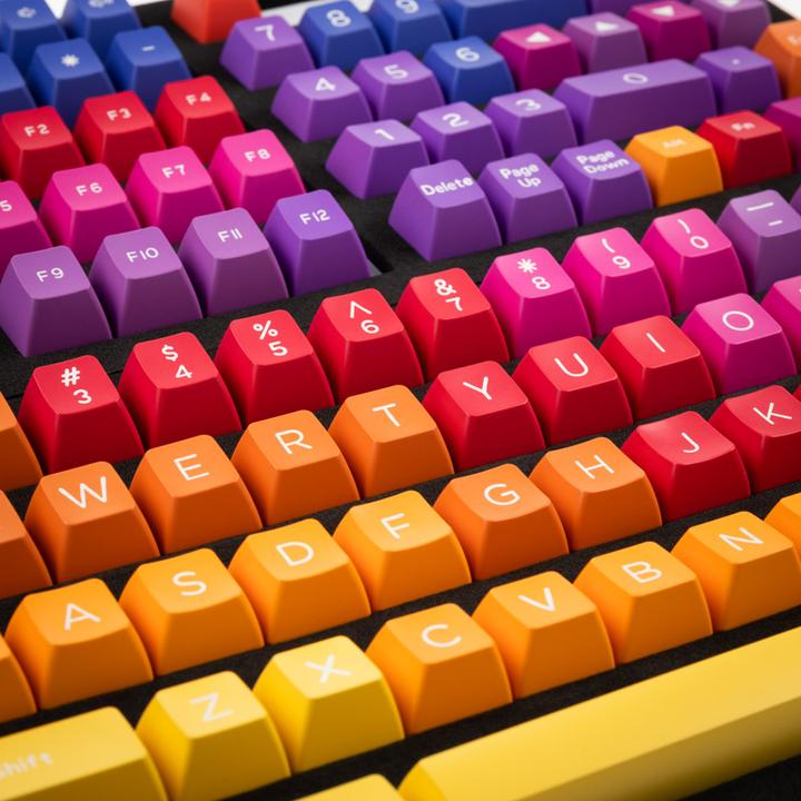 Immagine prodotto Ducky Set di tappi a doppio scatto in ABS Afterglow, layout USA