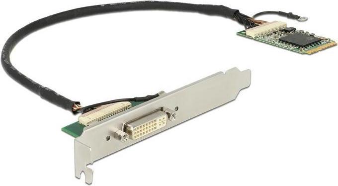 Produktbild Delock Modul Mini PCIe I/O PCIe full size DVI / VGA Grafik Adapter