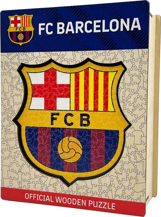Produktbild Iconic FC Barcelona - Logo - Holz Puzzle Grösse M (270 Teile) (270 Teile)