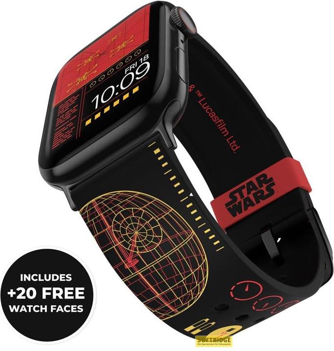 Image du produit Moby Fox Star Wars bracelet pour smartwatch Death Star Trench Run (Silicone, Montre Apple)