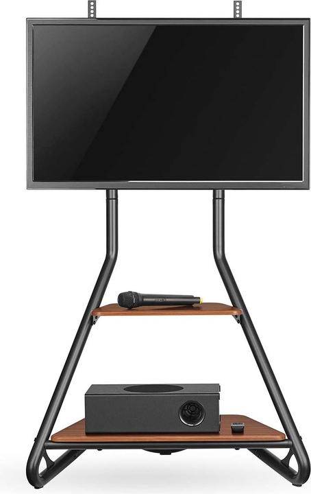 Produktbild Nedis TV Bodenständer | 37 - 75 " | maximal unterstützes Bildschirmgewicht: 40 kg | Bauhaus Design | (75", 40 kg)