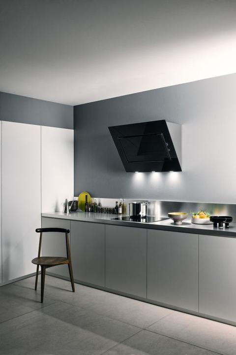 Actual product image Falmec Quasar Design 80 N black (Wall hood)