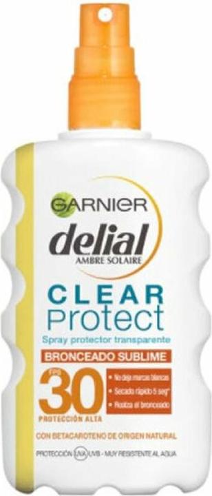 Garnier CLEAR PROTECT spray transparente SPF30 200 ml (Sonnenspray, SPF 30, 200 ml)