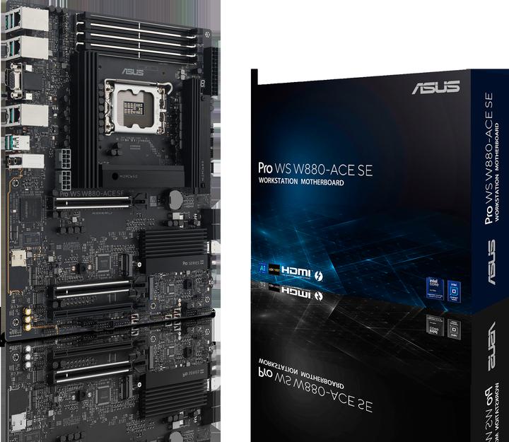 Image du produit ASUS PRO WS W880-ACE SE (Prise S1, Intel W880, ATX)