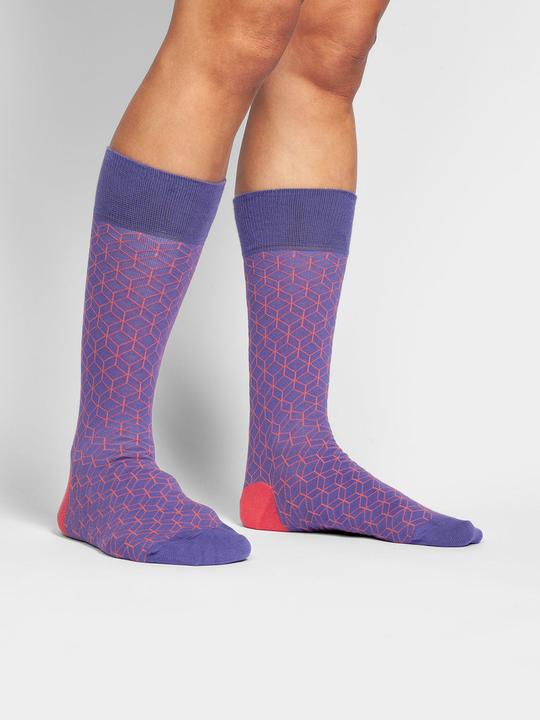 DillySocks Bold Red Lining