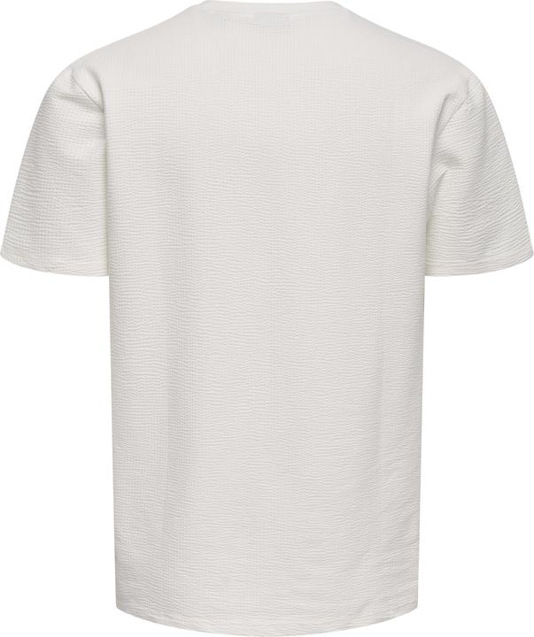 Produktbild Only & Sons Onskian Life Reg Seersucker Ss Tee (L)