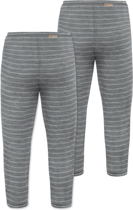 Image du produit Normani Lot de 2 pantalons bébé mérinos avec pieds - 9537 (86)