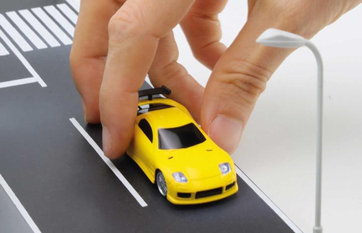 Actual product image Turbo Racing 1/76 C71 Sports RC Car RTR yellow (RTR Ready-to-Run)