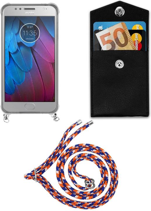 Produktbild Cadorabo TPU Handy Kette SILBER Cover