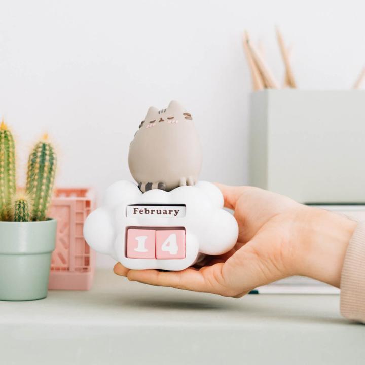 Productafbeelding NoName PUSHEEN - Kalender Perpétuel 3D en Résine - '10x12x13cm'. (10 x 13 cm, Hardcover)