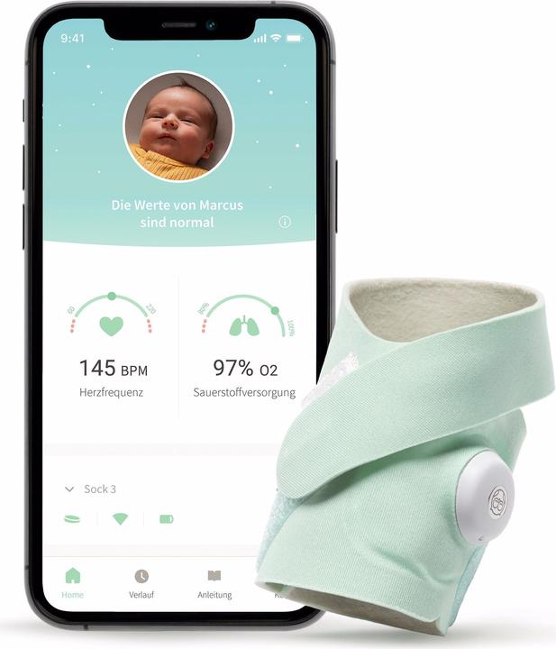 Smart Sock 3 (Babyphone Audio, 30 m)