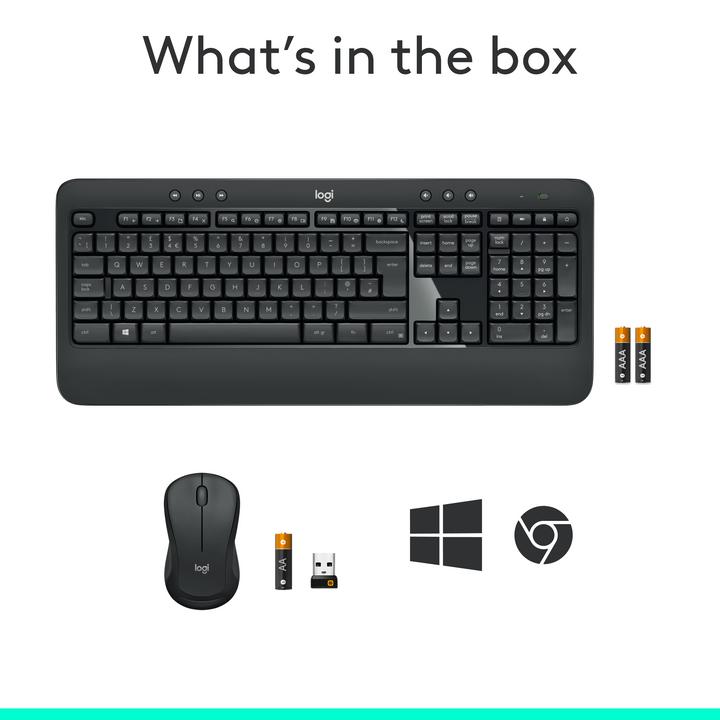 Immagine prodotto Logitech MK540 Advanced (CH, Senza fili)