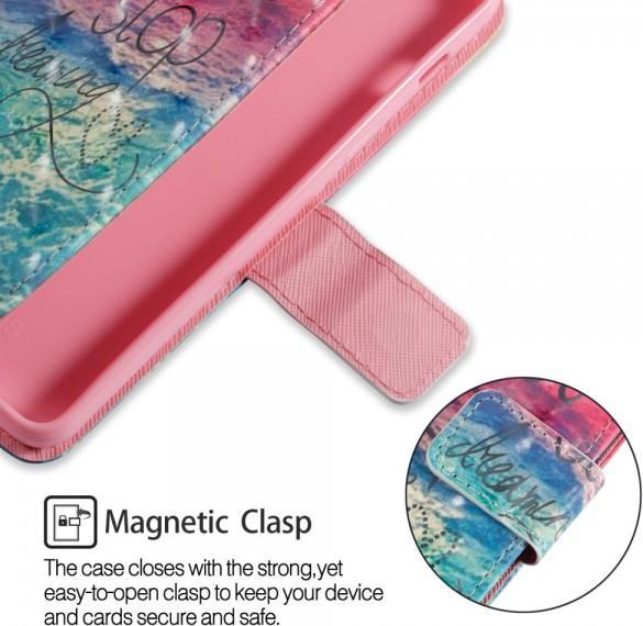 Actual product image 3D effect leather cover