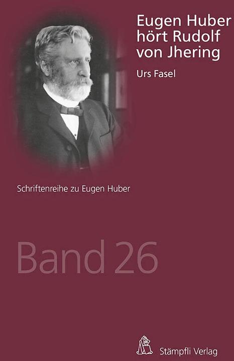 Actual product image Eugen Huber hört Rudolf von Jhering (German, Urs Fasel, 2023)