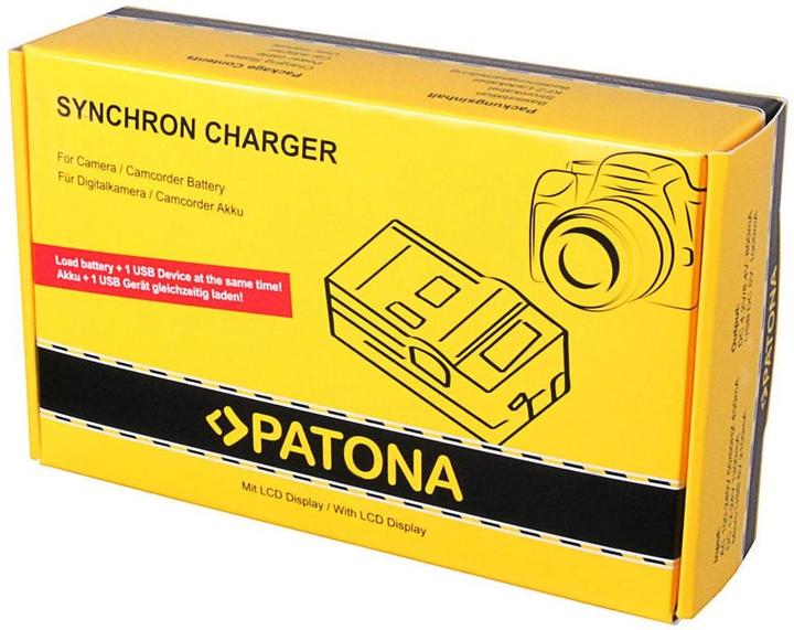 Actual product image Patona Synchron USB Charger Canon LPE8 (Camera battery charger)