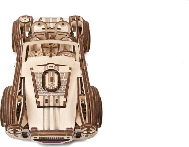 Actual product image Ugears Cobra Drift race car