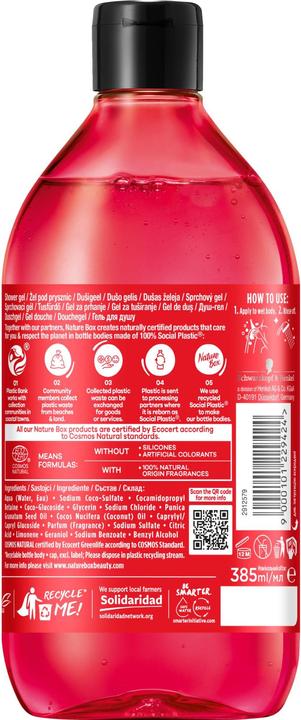 Immagine prodotto Nature Box Olio rivitalizzante al melograno (385 ml)