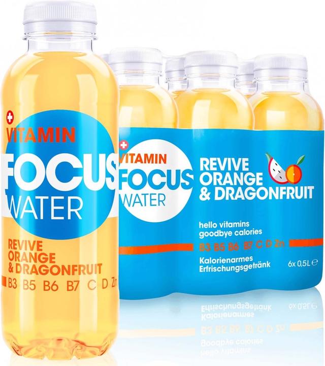 Focuswater Revive (Orange, 6 x)