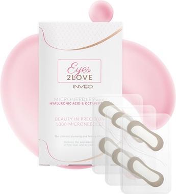Inveo Eyes2Love Hydrogel Pads With Hyaluronic Acid Microneedles With Peptides 2Pcs (Patches)