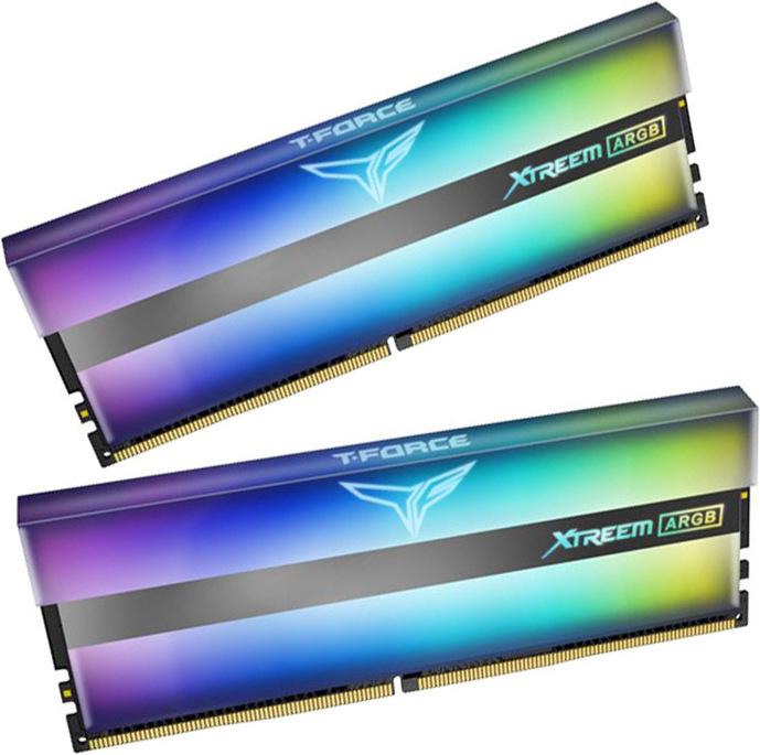 Actual product image Team Group T-Force Xtreem ARGB, DDR4-3200, CL16 - 32 GB Dual Kit (2 x 16GB, 3200 MHz, DDR4-RAM, DIMM)