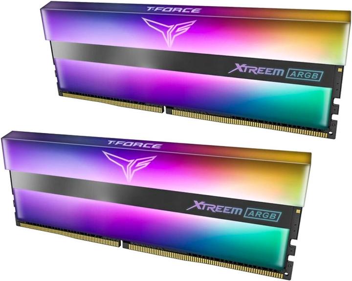 Actual product image Team Group T-Force Xtreem ARGB, DDR4-3200, CL16 - 32 GB Dual Kit (2 x 16GB, 3200 MHz, DDR4-RAM, DIMM)