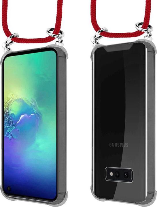 Produktbild Cadorabo TPU Handy Kette SILBER Cover