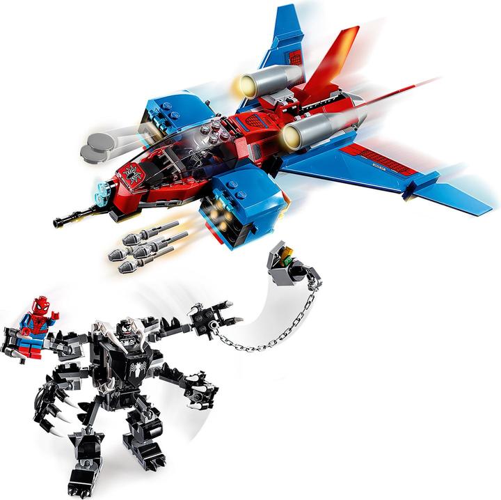 Immagine prodotto LEGO Spiderjet vs. Venom Mech (76150, LEGO Marvel)