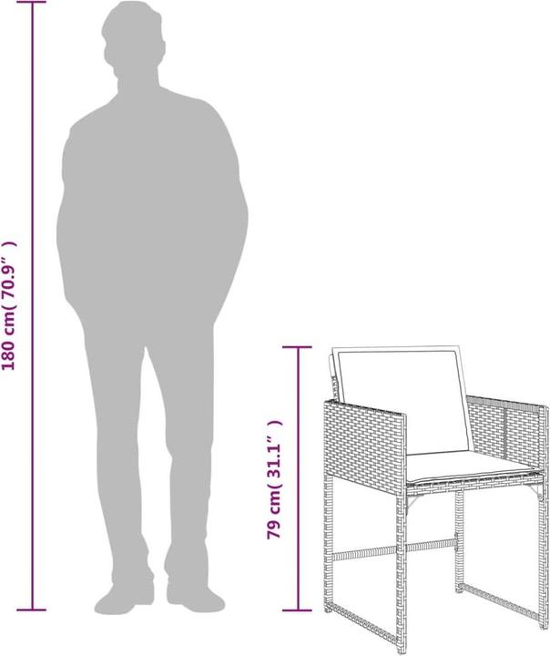 Produktbild VidaXL Hollfeld (106 cm)