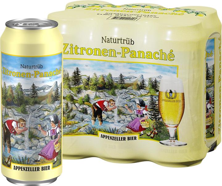 Produktbild Brauerei Locher Bier Zitronen Panaché 6 x 0.5 l (6 x 50 cl)