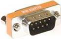 Actual product image DUPLIKAT D-sub Null Modem Adapter 9 pole Female to 9 pole Male