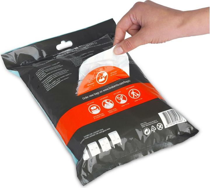 Productafbeelding Brabantia PerfectFit afvalzak type O 30 L, 40 stuks. (40 x, 30 l)