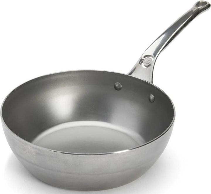 Produktbild de Buyer Sauteuse / Schmorpfanne Mineral B Pro (24 cm, Bräter + Schmortopf, Edelstahl)