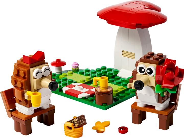 Produktbild LEGO Igel und ihr Picknick-Date (40711, LEGO Saisonale Sets)